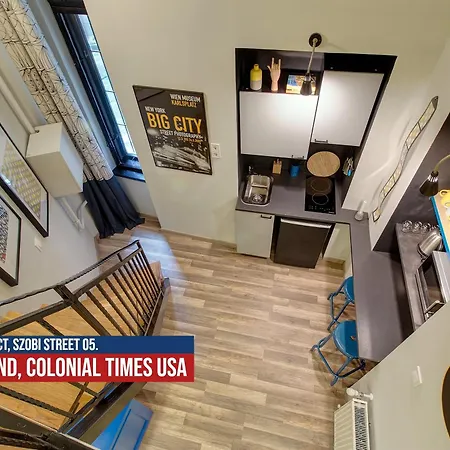 Apartment Little Americas Colonial Times Budapest